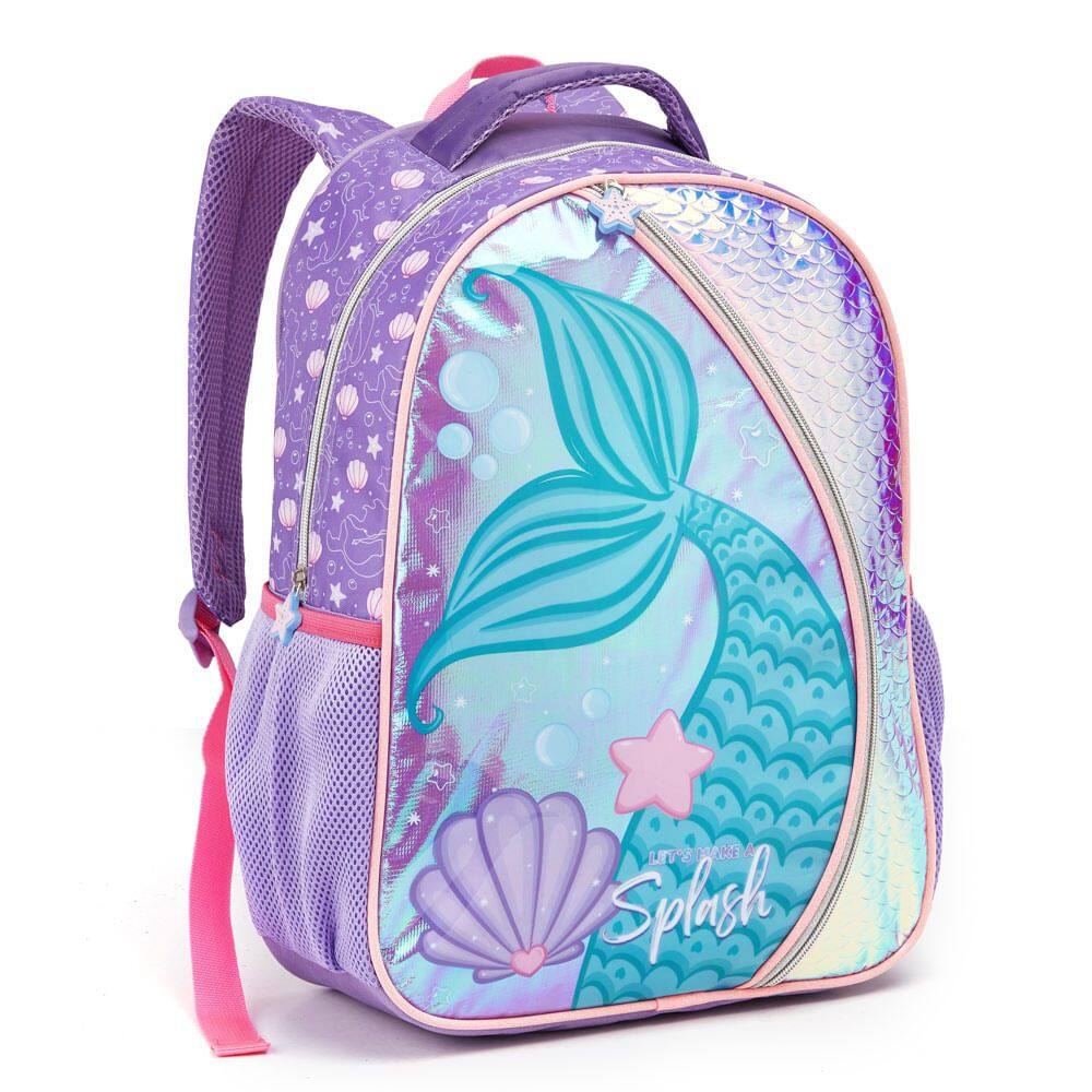 Mochila Sereia Holografica 17” MI42178 Seanite