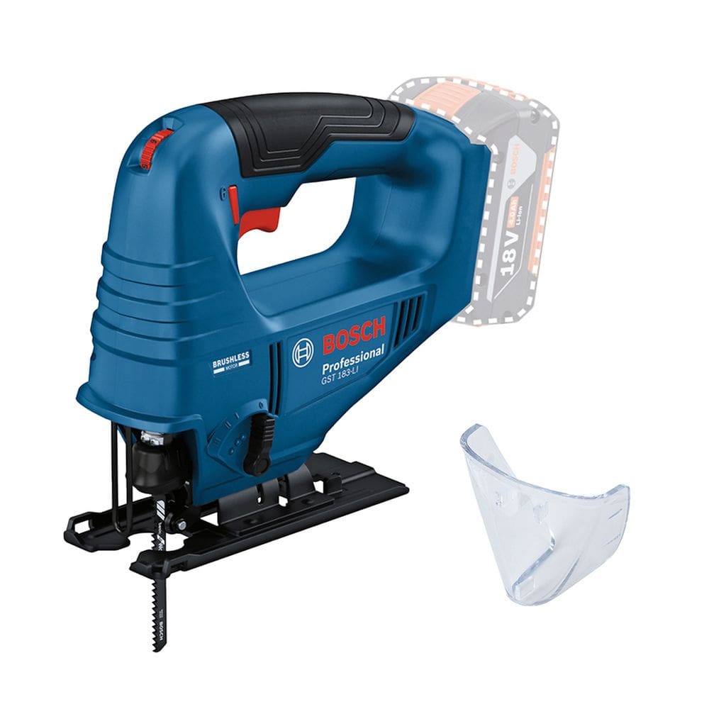 Serra Tico-tico À Bateria Bosch Gst 183-li Sb Com 1 Lâmina