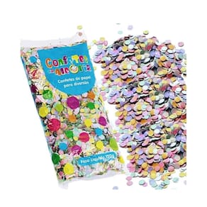 Confete Para Carnaval Papel Festa Comemoração 100 Gramas