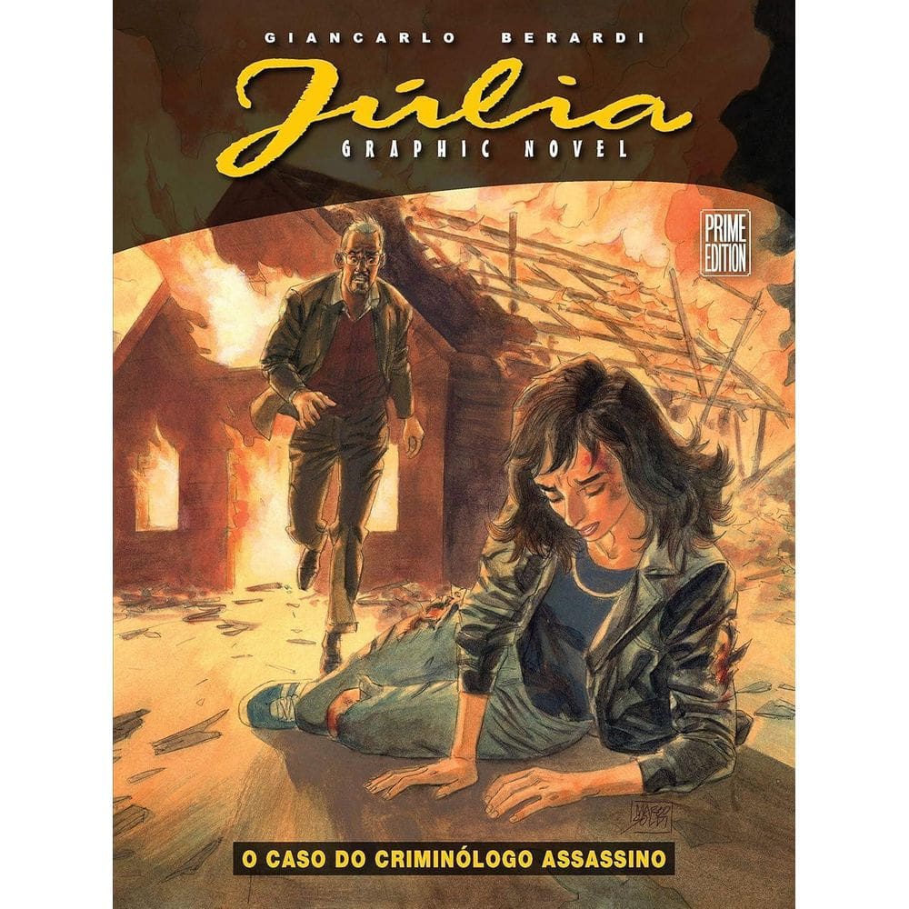 Livro Júlia Graphic Novel Vol. 01 Criminólogo Assassino