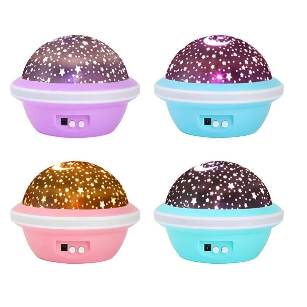 Luminaria Abajur Projetor Star Master Estrelas Lua Ceu Estrelado Globo Noite Romantica Infantil Quarto Bebe Crianca Adul