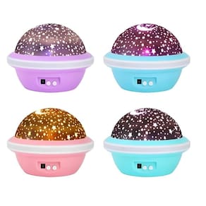 Luminaria Abajur Projetor Star Master Estrelas Lua Ceu Estrelado Globo Noite Romantica Infantil Quarto Bebe Crianca Adul