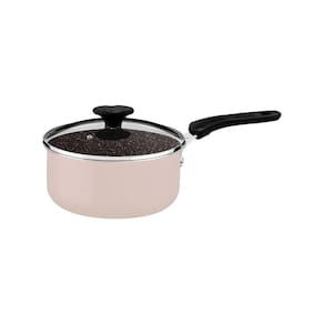 Panela Tramontina Tunis Em Alumínio 16 Cm 1,35 L Cerâmico Rosa Trufado