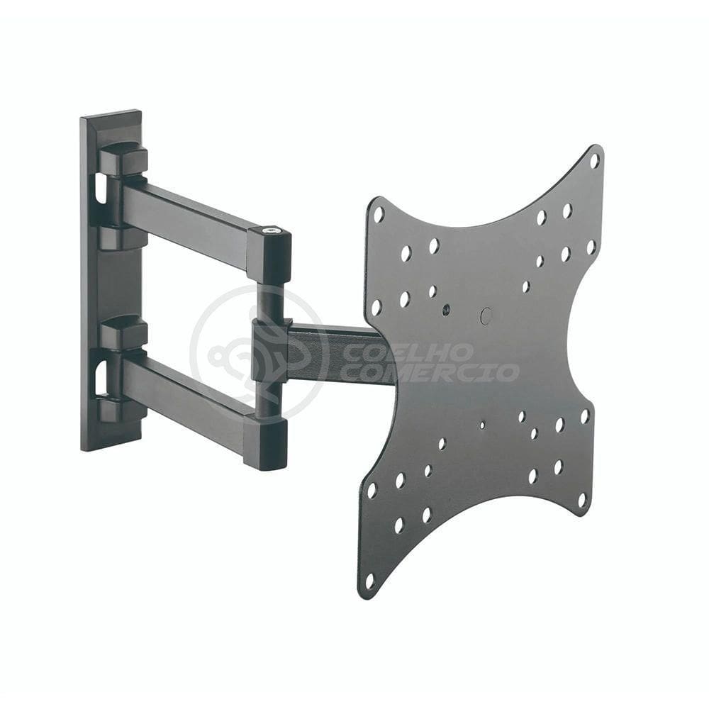 Suporte De Tv Articulado Para Painel E Parede Led Lcd Plasma Oled 3d De 14" à 42" Polegadas 302w