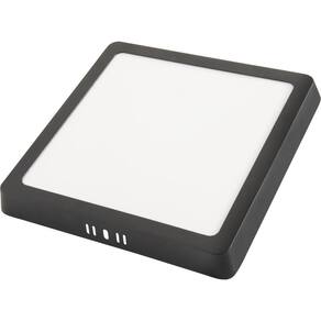 Plafon Fita Led Tramontina Quadrado De Sobrepor Preto 24 W 4000 K 1680 Lm Luz Neutra, Caixa Com 20 Unidades