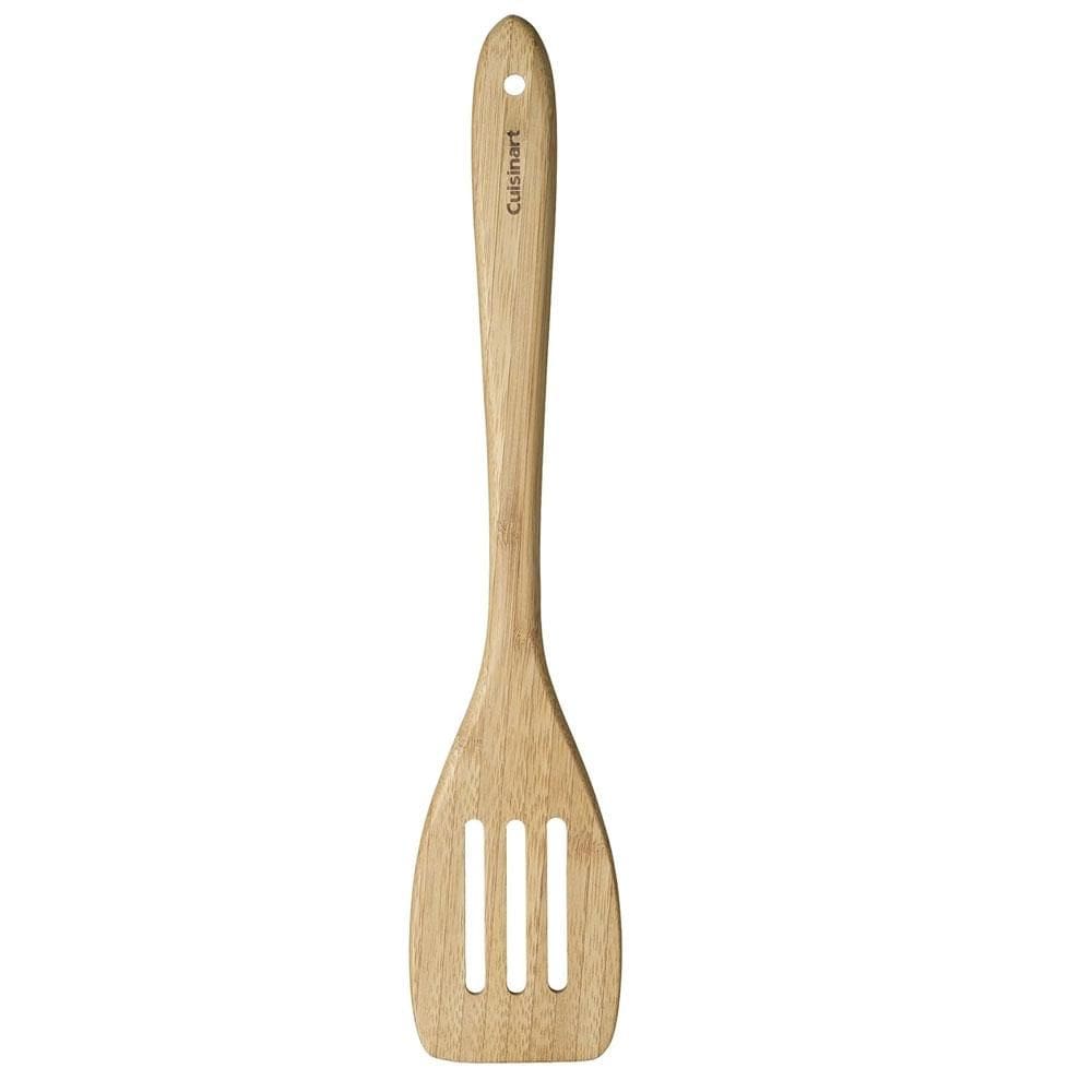 Espatula Madeira Cuisinart Com Fenda Greengorment CTG-BAM-LT