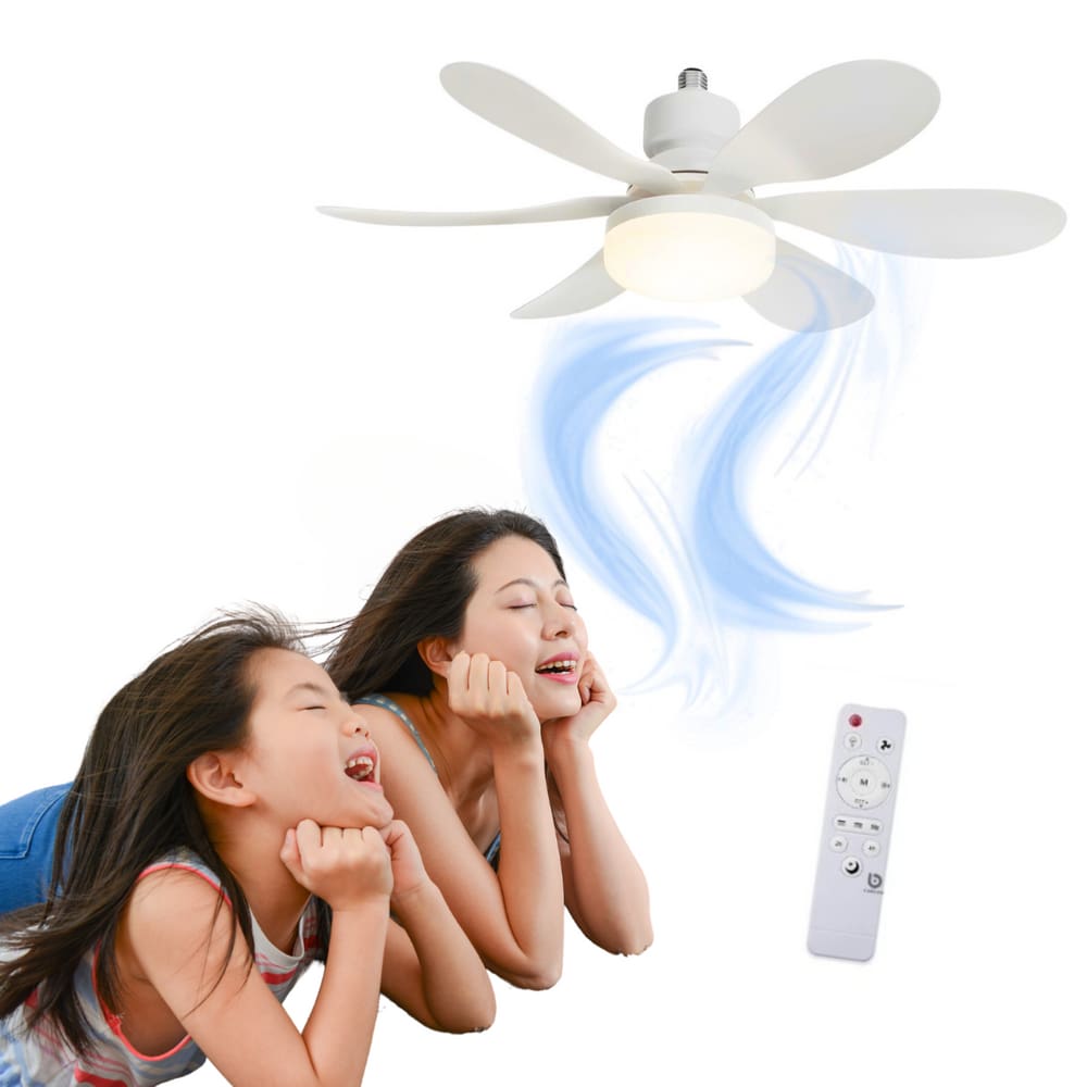 Ventilador com Luminaria de Teto Led