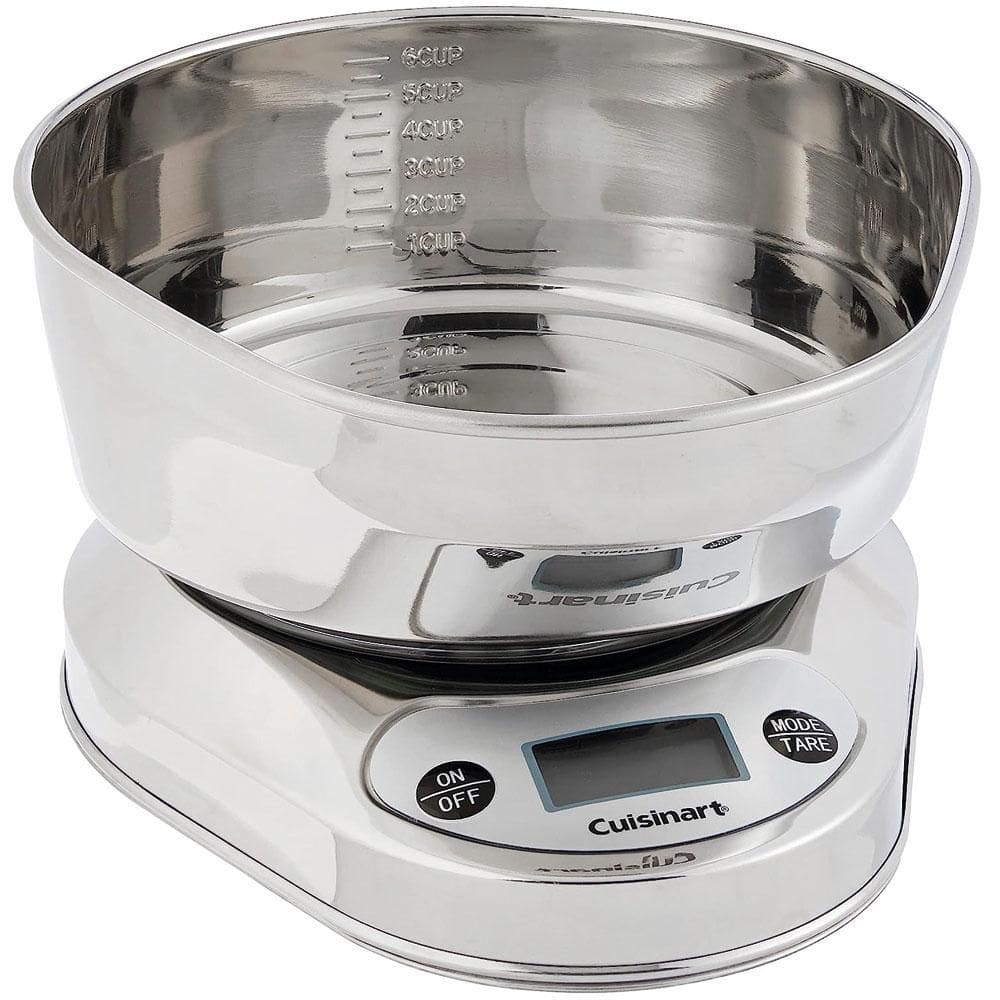 Balança De Cozinha Digital C/ Tigela Precisionchef Cuisinart - KML-KO3B