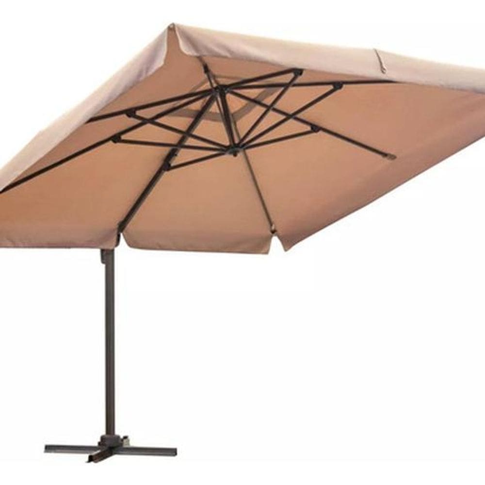 Ombrelone Guarda Sol Gigante Square Lateral 3x3m 50uv 360°