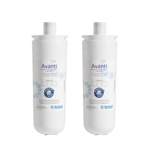 Kit 2 Refil Filtro IBBL Avanti Natural Mini para Purificador de Água Avanti, MIO e Vivax
