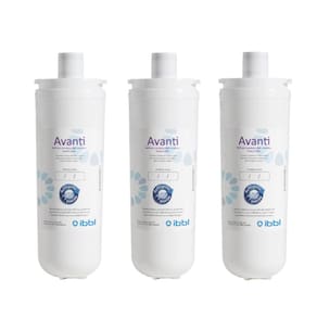 Kit 3 Refil Filtro IBBL Avanti Natural Mini para Purificador de Água Avanti, MIO e Vivax