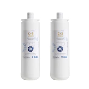 Kit com 2 Refil Filtro IBBL C+3 Natural para Purificador de Água Immaginare, FR600 e outros