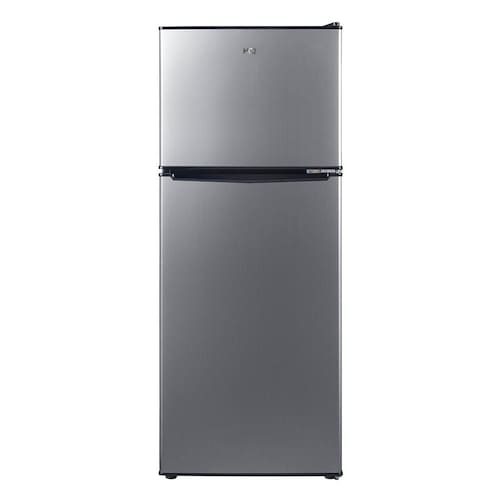 imagem-Geladeira Refrigerador Compacto HQ Defrost 140 Litros Preto/Inox HQ-140RDF - 110V