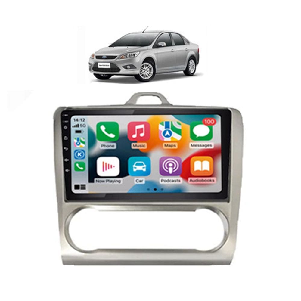 Kit Multimídia Focus 2009 / 2013 Ar Digital Android 9 Pol 2/32Gb Carplay - Vision 8990CP