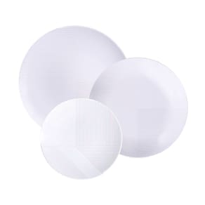 Jogo de Pratos Tramontina Grid 12 Peças em Porcelana Decorada