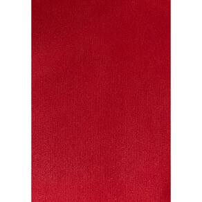 Tecido Suede Liso cor Vermelho 1mt x 140cm Não é Segredo