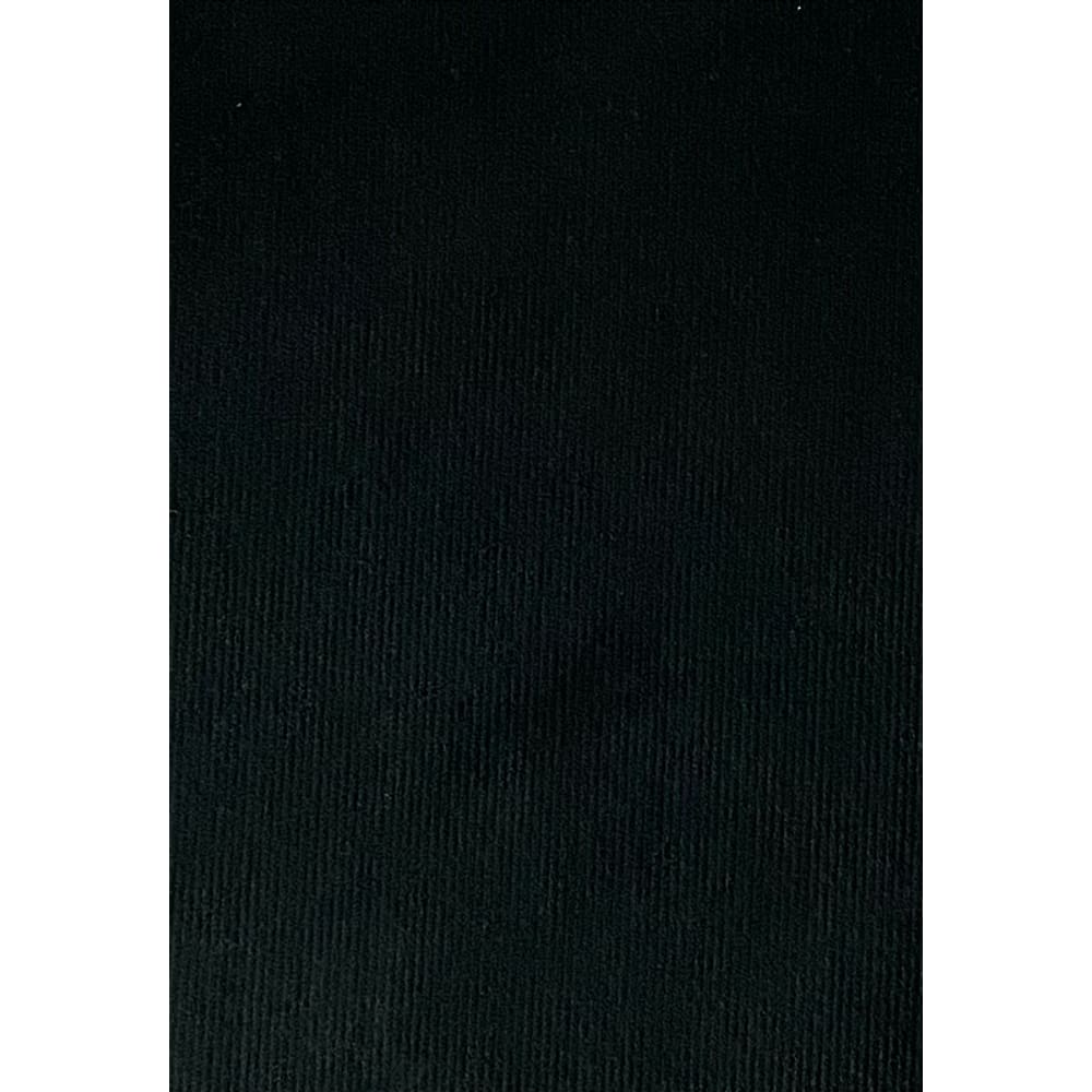 Tecido Suede Liso cor Preto 1mt x 140cm Não é Segredo