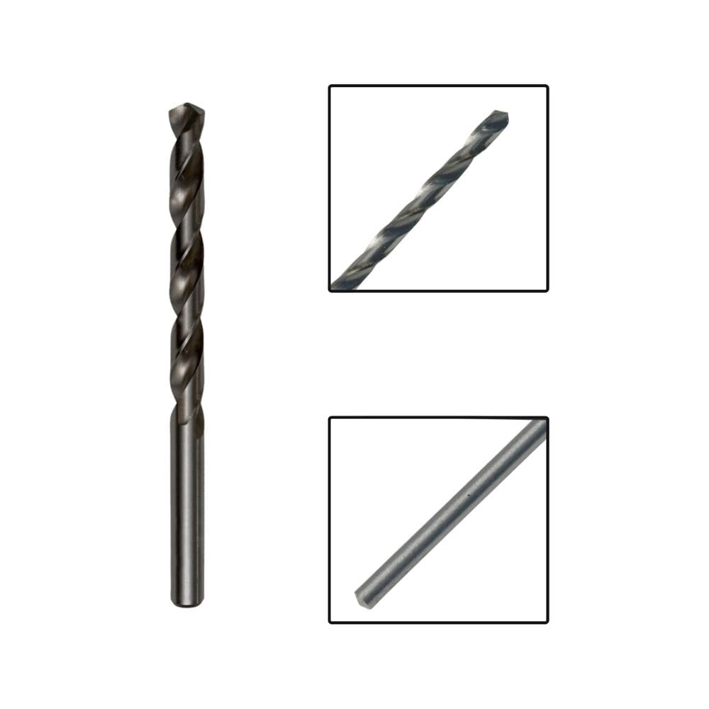 Broca Paralela De Aço Rápido HSS 3,5mm