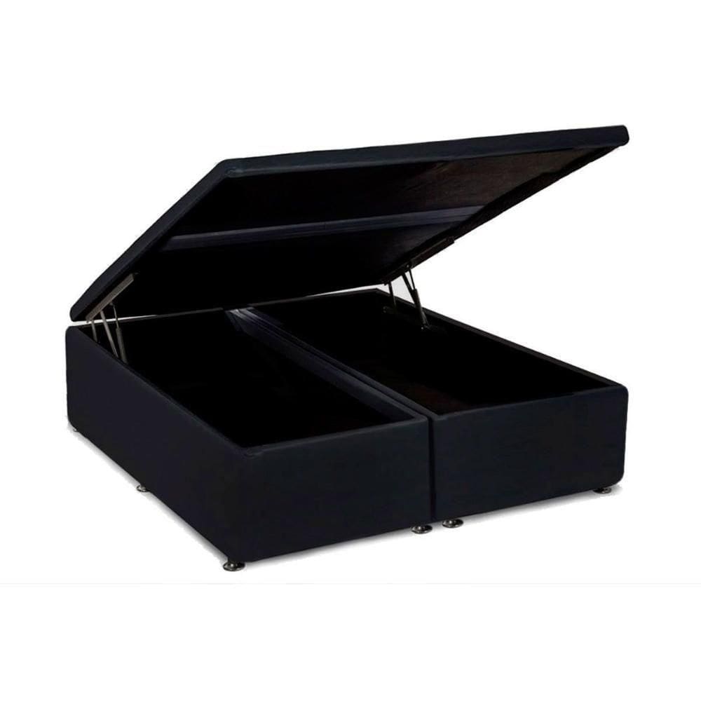 Cama Box Baú Universal King Courano Nero Black (186x198x35) - Ortobom