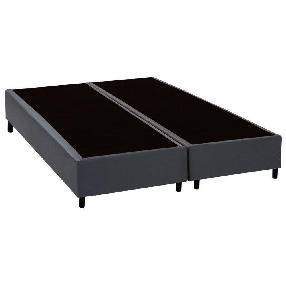 Cama Box Base King Universal Courano Gray (186X198X20) - Costa Rica