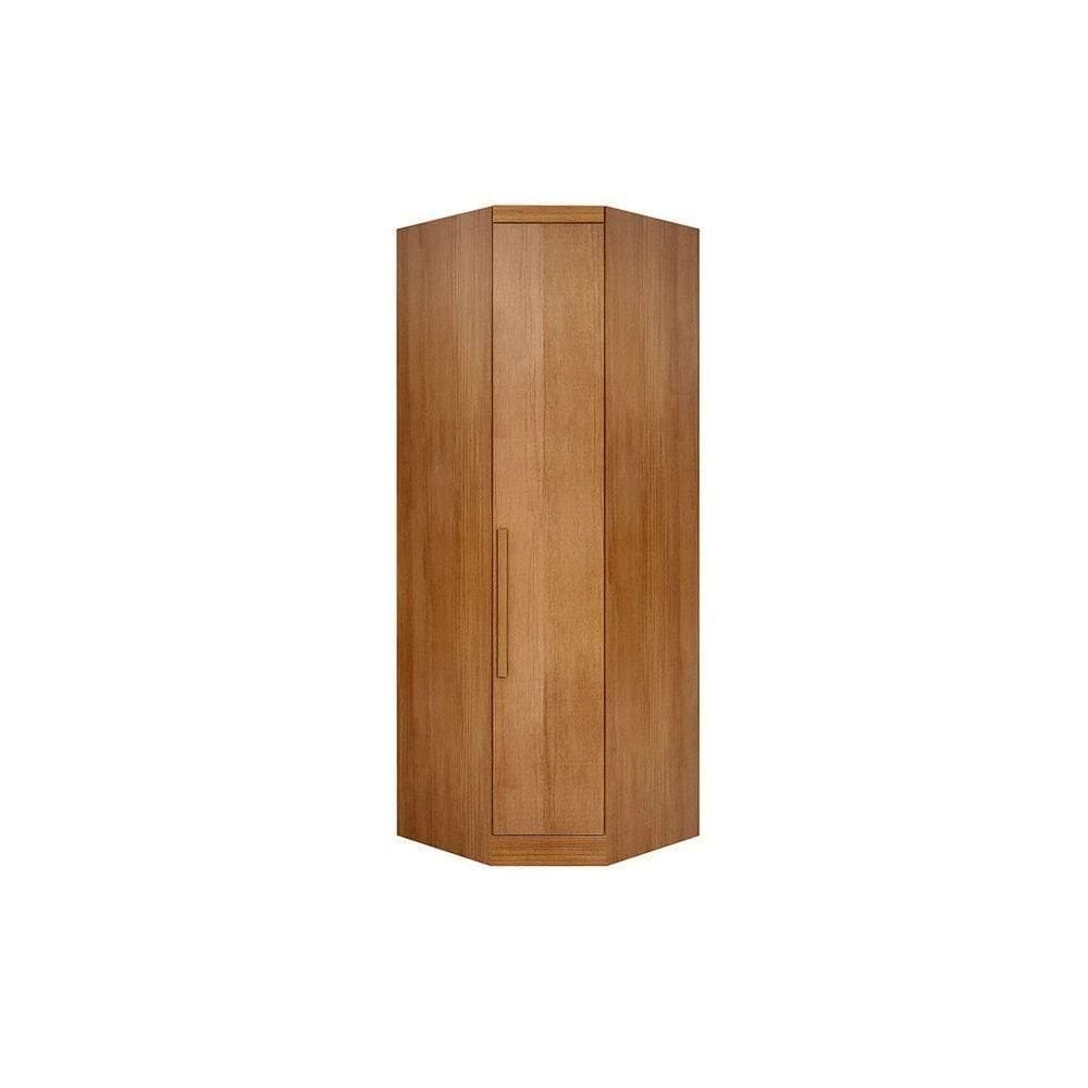 Closet De Quarto Canto Oblíquo Rizon C- 1 Porta Cumaru - Novo Horizonte
