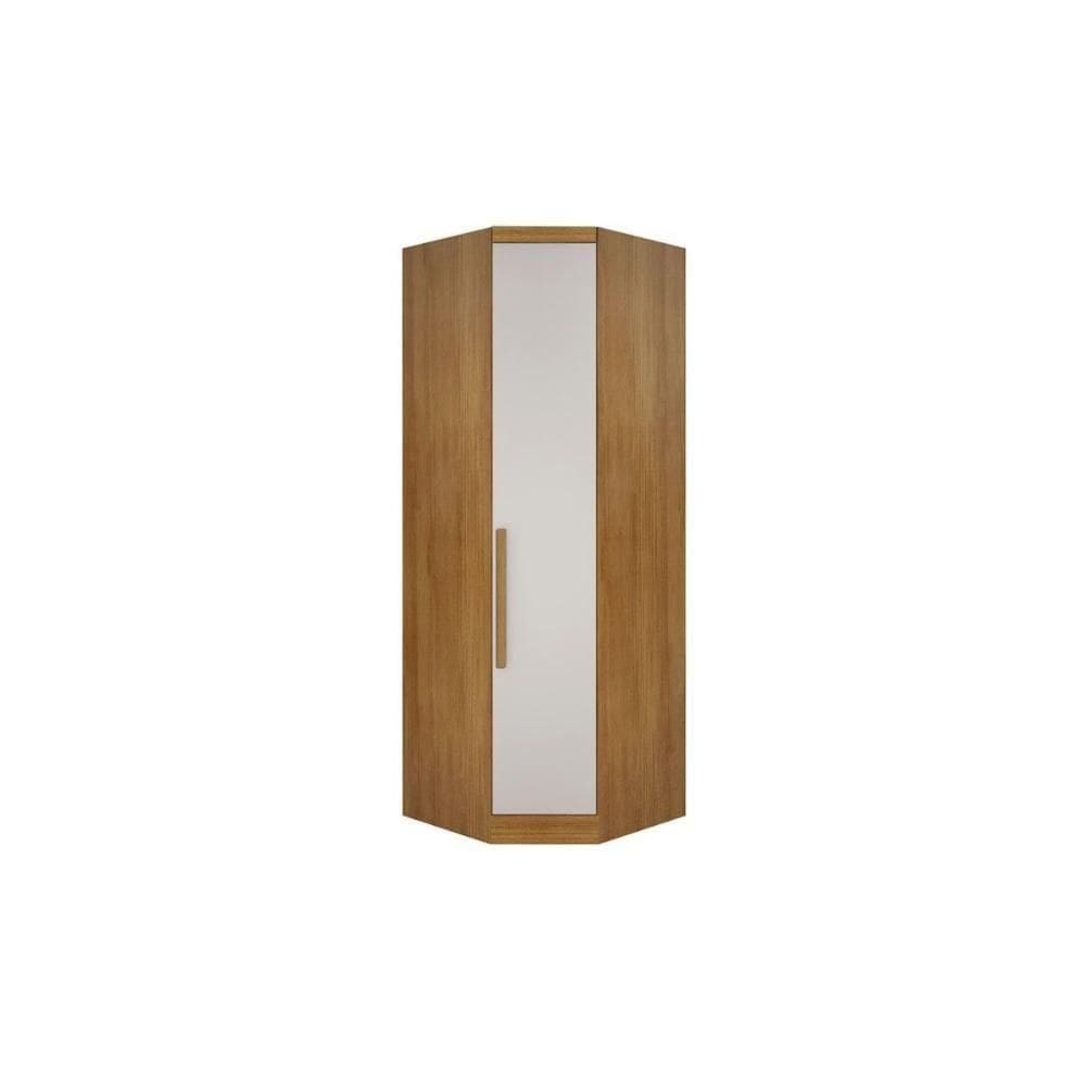 Closet De Quarto Canto Obliquo Rizon C- 1 Porta Freijó-fendioff - Novo Horizonte