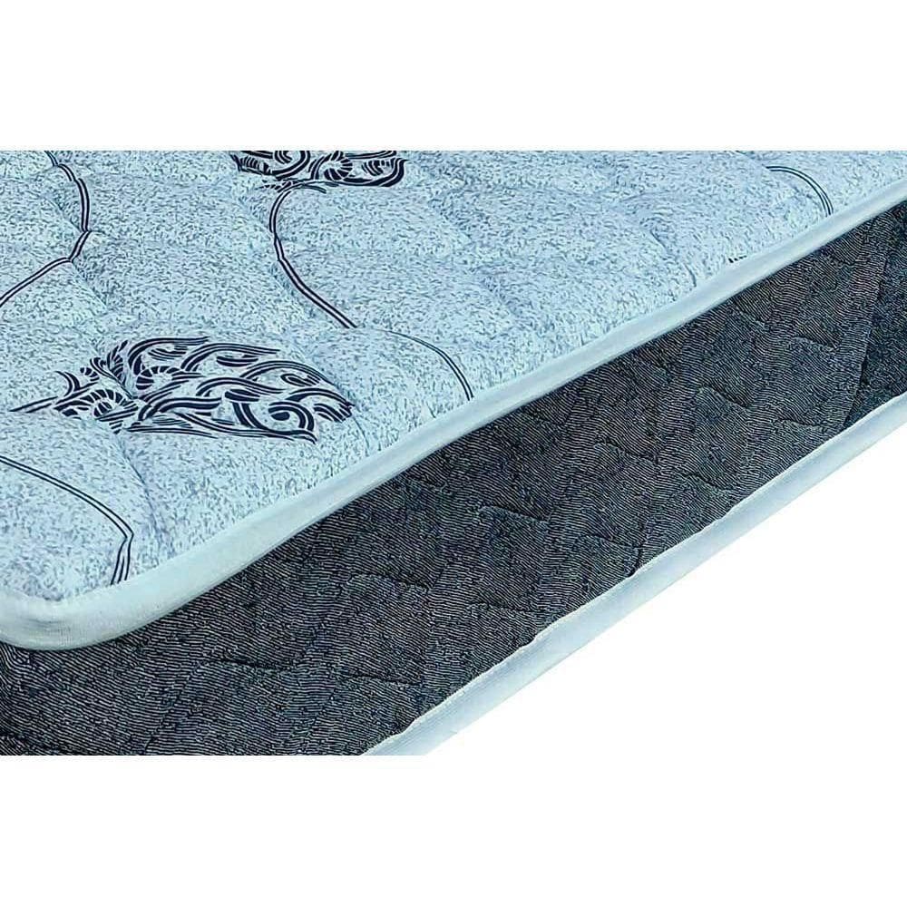 Cama Box Casal: Colchão Ortopédico Orthoflex D45/Ep Cecina + Base Crc Suede Gray(138X188)
