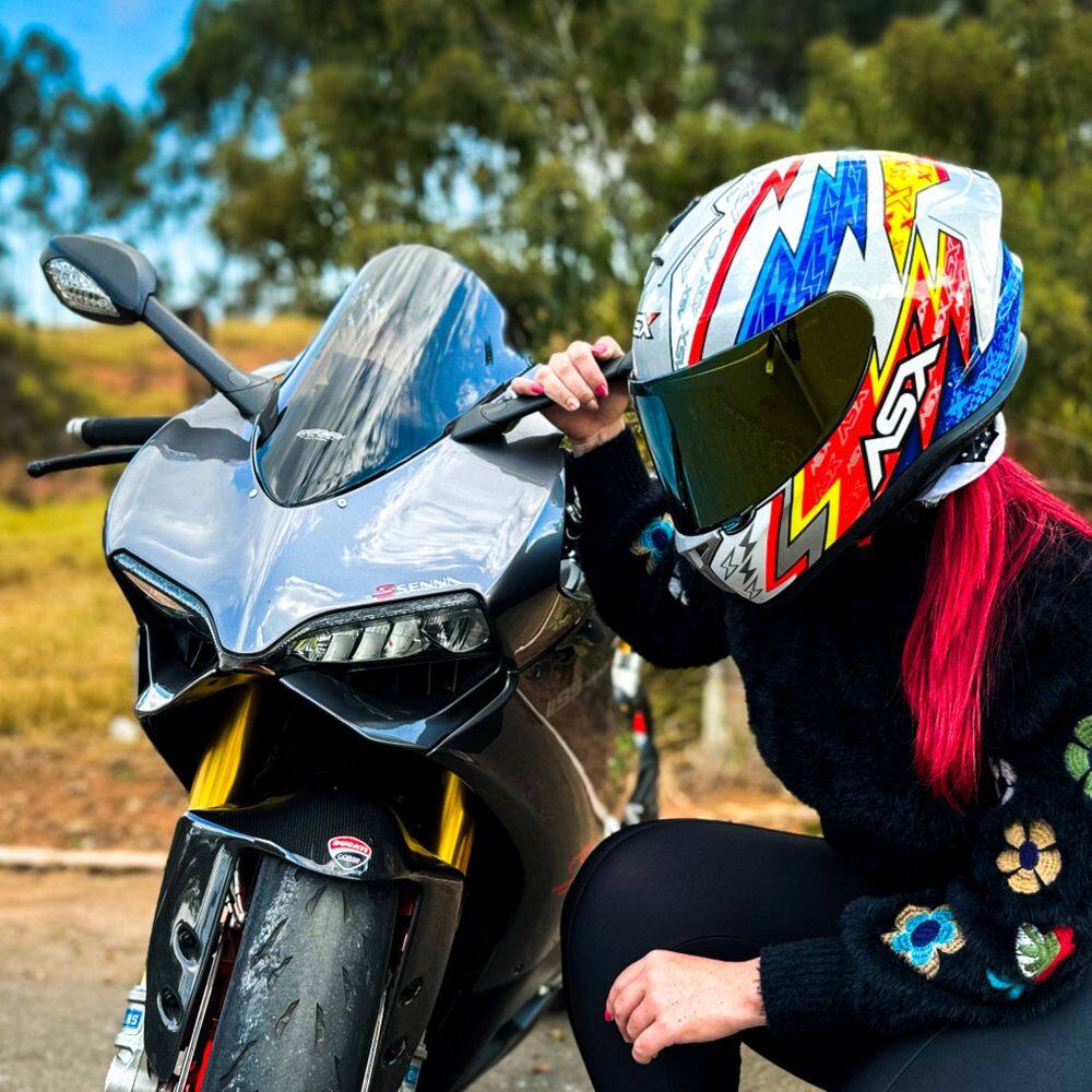 Capacete Masculino Fechado Asx Draken Thunder | Ponto