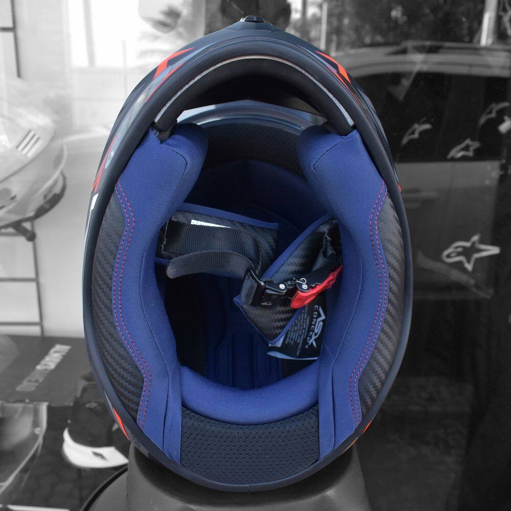 Capacete Masculino Fechado Asx Draken Thunder | Ponto