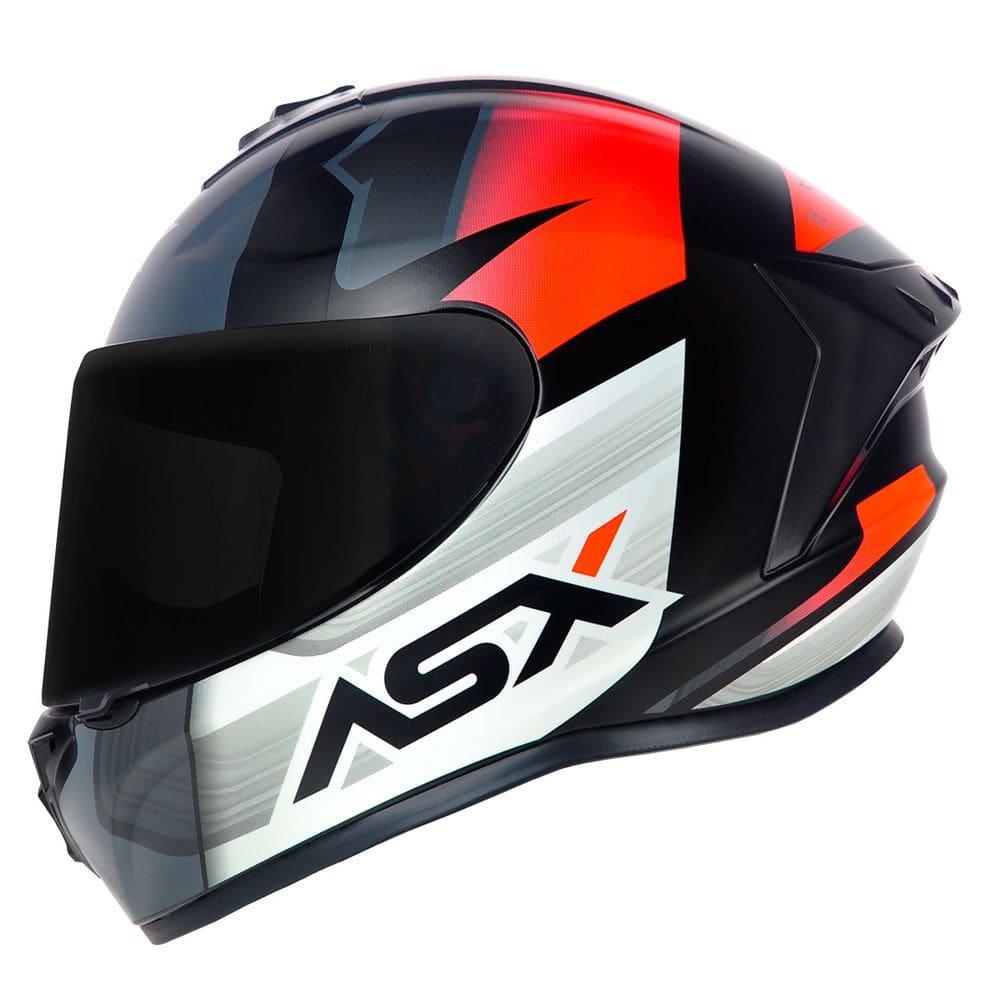 Capacete Masculino Fechado Asx Striker Draken Preto Moto