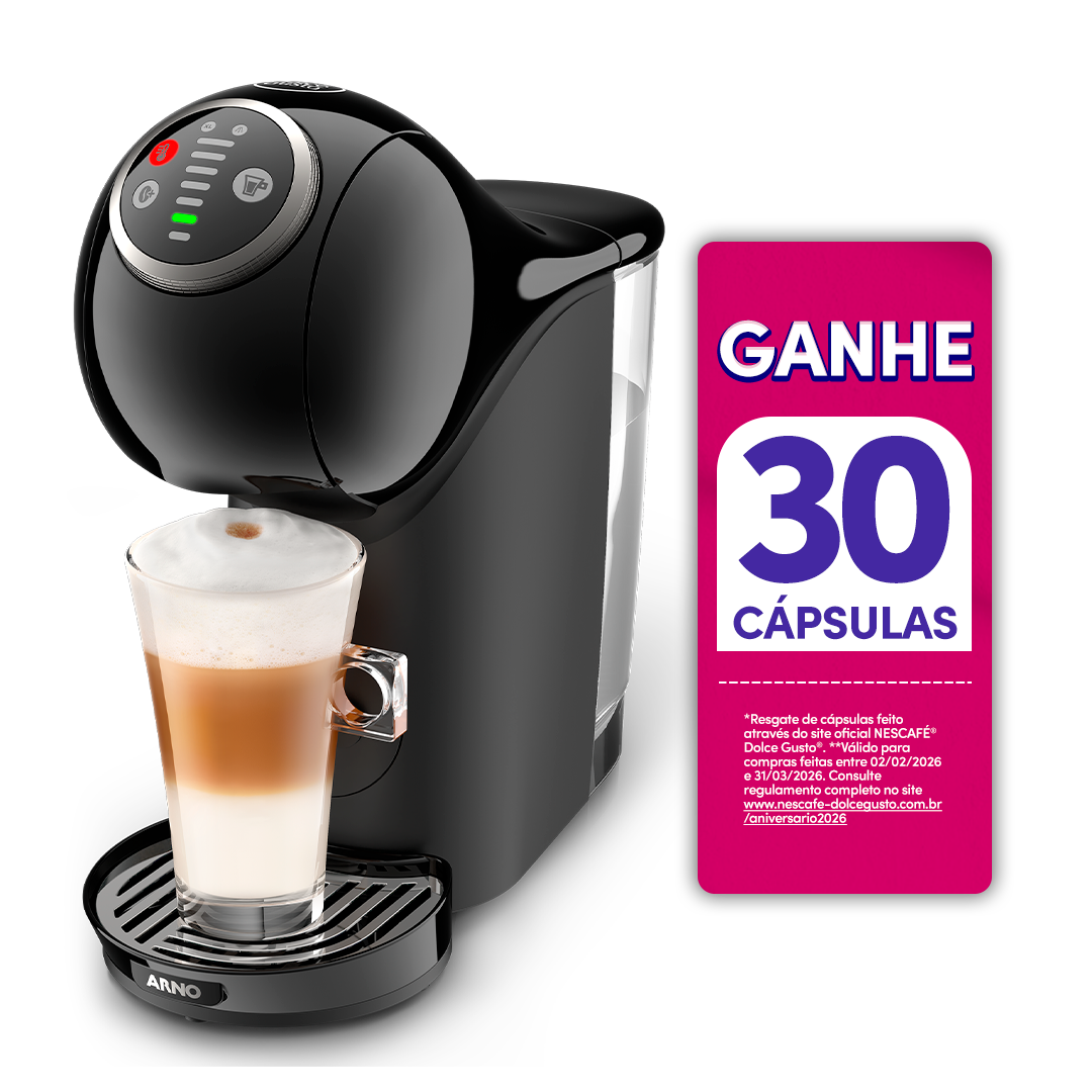 Cafeteira Nescafé Dolce Gusto Genio S Plus Preta 220v