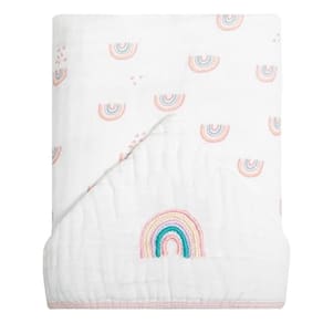 Toalha Banho p/ Bebê Papi Soft Com Capuz Bordado 90cm x 75cm