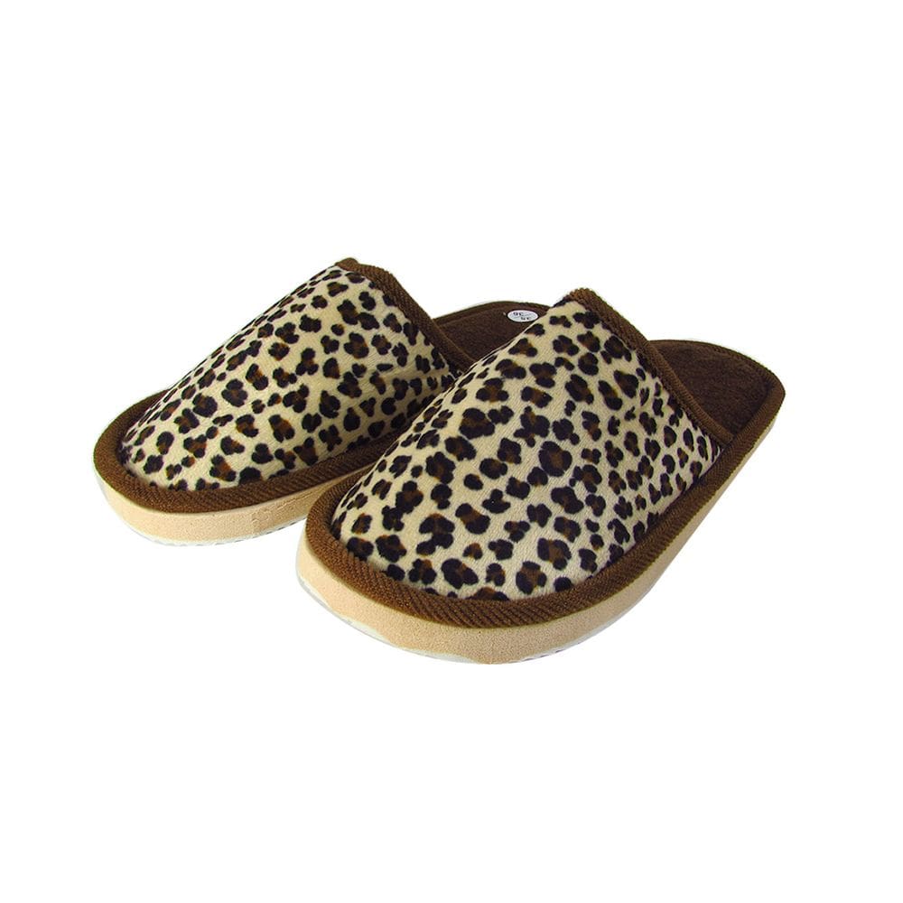 Pantufa De Poliéster Estampa Oncinha Juvenil E Adulto
