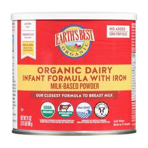 Baby Formula Earth`s Best Organic 0-12 meses 630ml