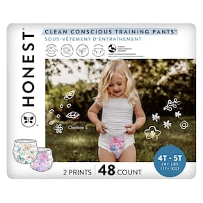 Calças de treino The Honest Company Clean Conscious tamanho 4T/5T