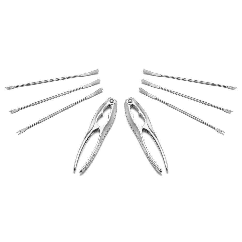 Conjunto Para Frutos Do Mar Cuisinart Aço Inox 8 Peças Ctg-00-8Ss