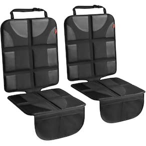 Protetor de assento de carro Helteko XL, pacote com 2 unidades, impermeável, preto