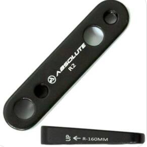 Adaptador Alumínio Fm/Fm160Mm Freio Disc Flat Mount Traseiro