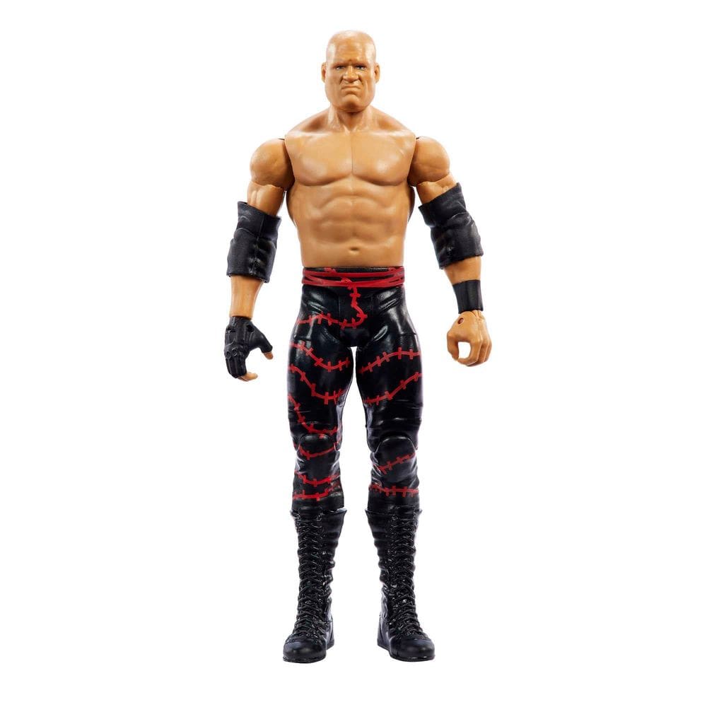 Boneco de ação Mattel WWE WrestleMania Kane colecionável de 6 polegadas