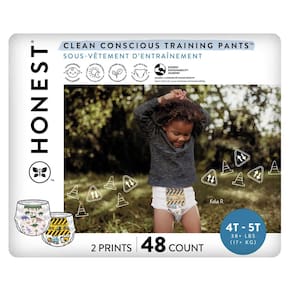 Calças de treino The Honest Company Clean Conscious tamanho 4T/5T