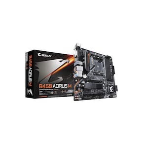 Placa-mãe GIGABYTE Aorus B450 AORUS M Soquete AM4 Micro ATX