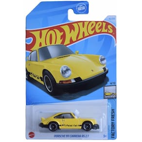 Carro fundido sob pressão Mattel Hot Wheels Porsche 911 Carrera RS 2.7