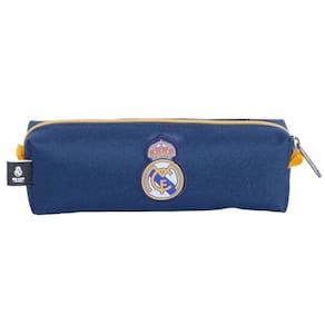 Estojo Simples Real Madrid Azul Marinho Escolar - Luxcel