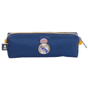 Estojo Simples Real Madrid Azul Marinho Escolar - Luxcel