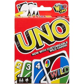 Jogo de cartas Mattel Games UNO Classic com 108 cartas e regras