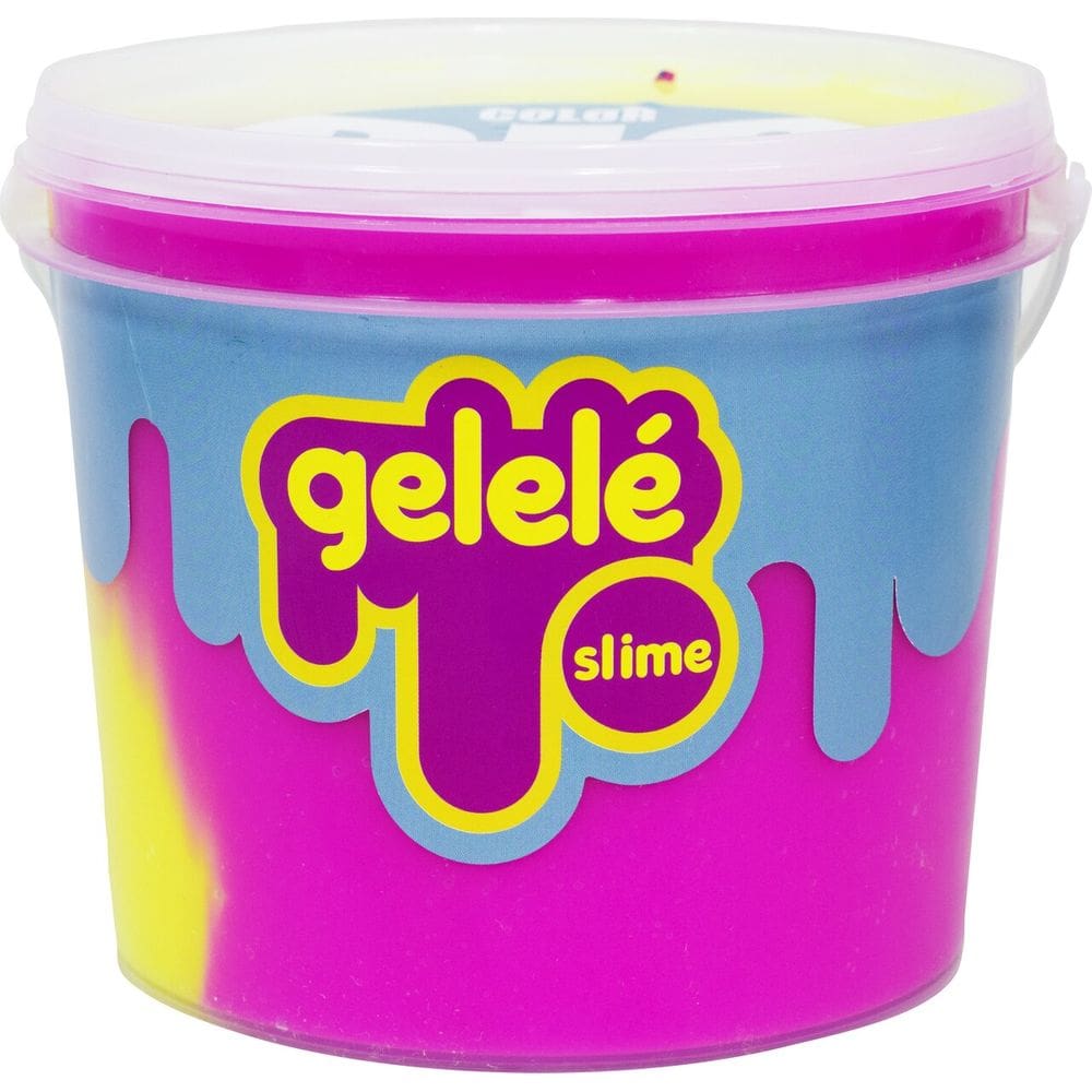 Slime Gelele Big Slime Balde Color 1,5kg