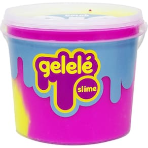 Slime Gelele Big Slime Balde Color 1,5kg