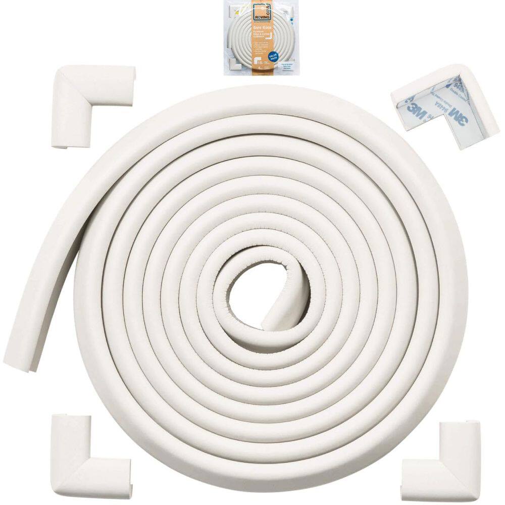 Protetor de canto Roving Cove Baby Proofing, grande, 4,6 m