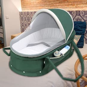 Berço portátil Kiss My Heart Baby Baby Travel Green