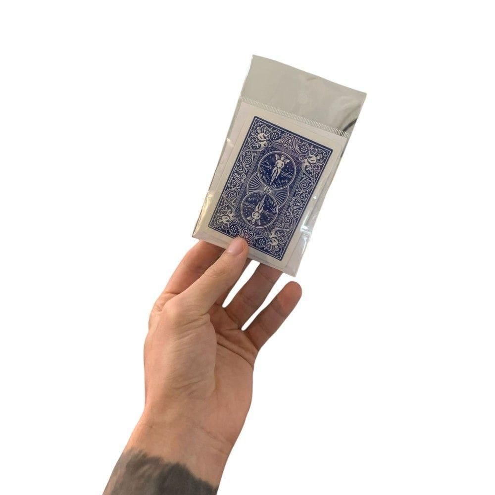 Mágica As 5 Cartas Mentalistas Metamorfose Da Advinhação Cor Azul